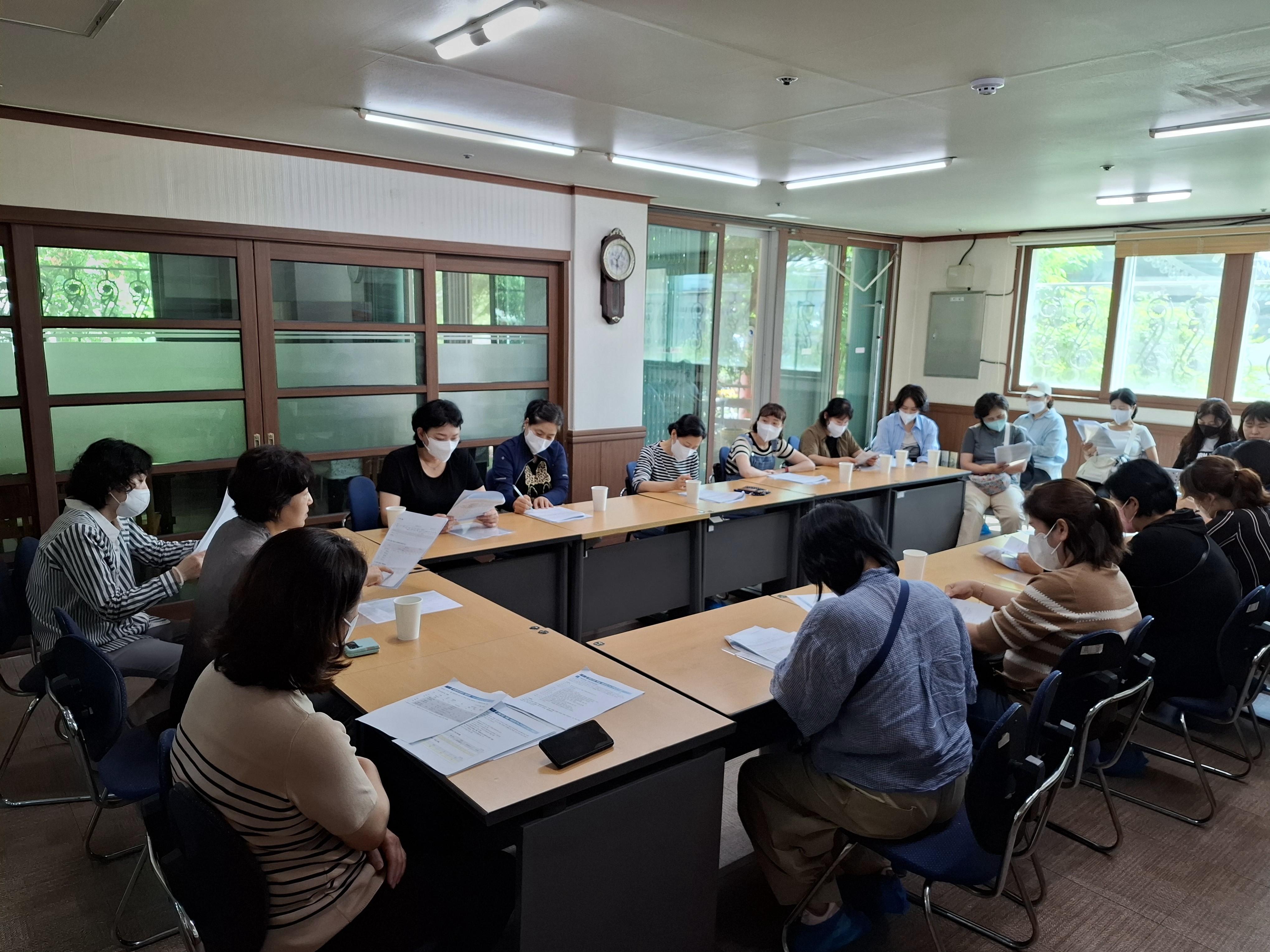 기관방문 - 사상여성새로일하기센터 노인돌봄인력 양성과정 교육생